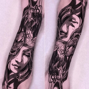 tatouage #47307 | Artiste tatoueur Amina Katinova