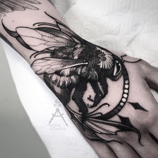 tatouage #47294 | Artiste tatoueur Amina Katinova