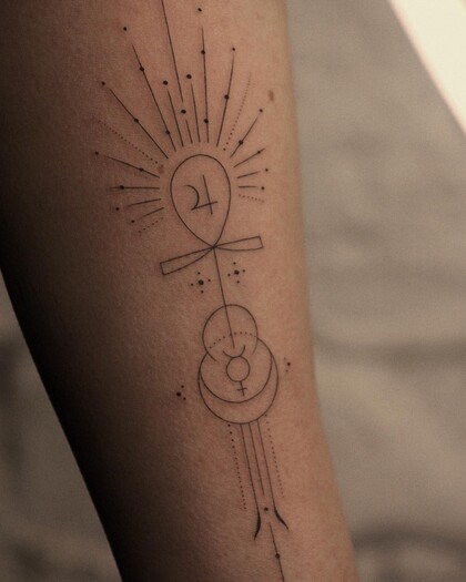 Idées de Tatouage #47520 Artiste tatoueur Nika Luneva
