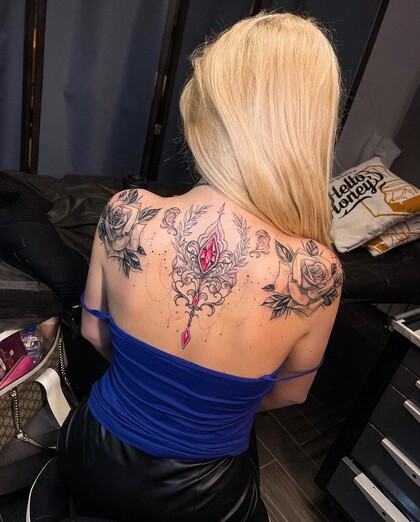 Idées de Tatouage # Artiste tatoueur Anya Darbickaya