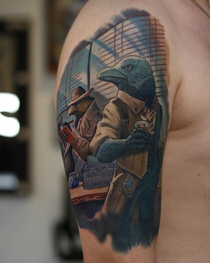 Idées de Tatouage #61158 Artiste tatoueur deuce_dxb
