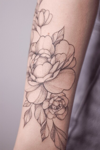 Idées de Tatouage # Artiste tatoueur Anastasiya Sheremetova