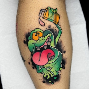 Femme Couleur Néo-traditionnel tatouage #63831 | Artiste tatoueur Matthew Wright