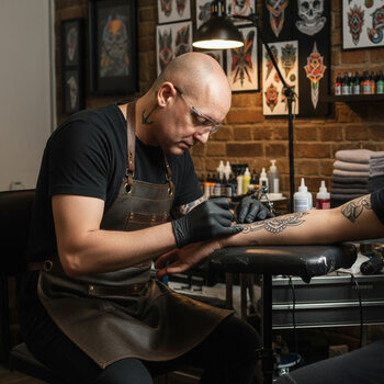 Artiste tatoueur Voronov Yevhen