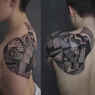 tatouage #7599 | Artiste tatoueur Peter Aurisch