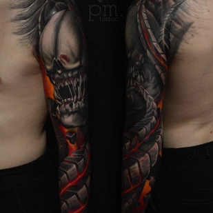 tatouage #7497 | Artiste tatoueur Mihail & Polina