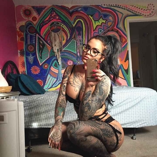 🔥 Photos sexy, portfolio de mannequin  #16892 Modèle de tatouage KarmaBirdfly