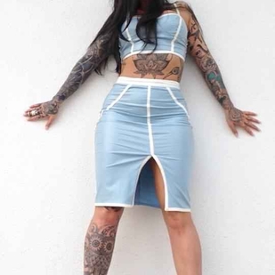 🔥 Photos sexy, portfolio de mannequin  #16885 Modèle de tatouage KarmaBirdfly