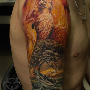 tatouage #28589 | Artiste tatoueur Aleksandr Ebiss