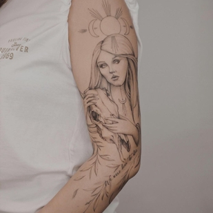 tatouage #49823 | Artiste tatoueur Dariya Tretyakova