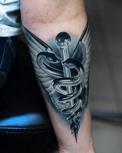 Idées de Tatouage #51009 Artiste tatoueur Mihail Storozhenko