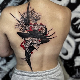 tatouage #52183 | Artiste tatoueur Saveliy Shustov'
