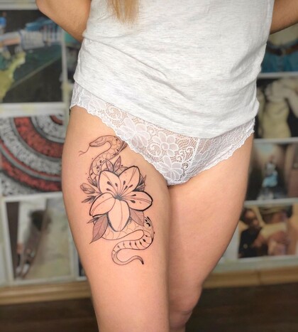 Idées de Tatouage #52289 Artiste tatoueur Vovka Eto
