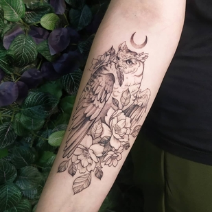 tatouage #52331 | Artiste tatoueur Nastya Bozhenova