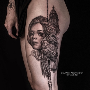tatouage #52338 | Artiste tatoueur Aleksandr Belyaev