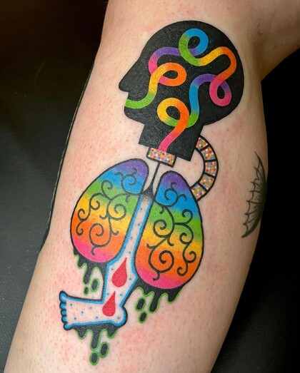 Idées de Tatouage #64528 Artiste tatoueur Winston The Whale