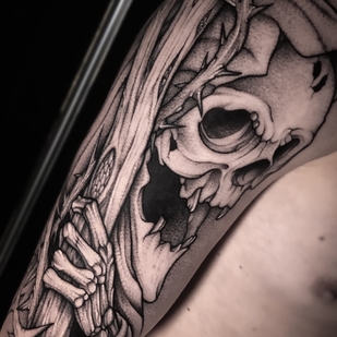 tatouage #64781 | Artiste tatoueur Maxim Fedosov