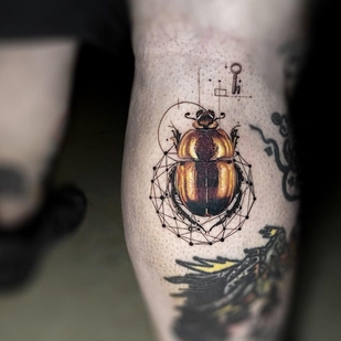 Homme Couleur Micro-réalisme tatouage #64893 | Artiste tatoueur Kirill Antique