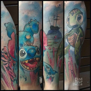 tatouage #10015 | Artiste tatoueur Russell Van Schaick