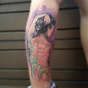 tatouage #10025 | Artiste tatoueur Russell Van Schaick