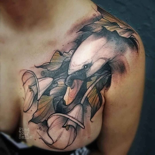 tatouage #10043 | Artiste tatoueur Russell Van Schaick