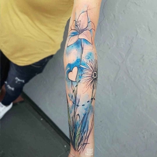 tatouage #10057 | Artiste tatoueur Russell Van Schaick