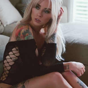 🔥 Photos sexy, portfolio de mannequin  #8755 Modèle de tatouage Alysha Nett