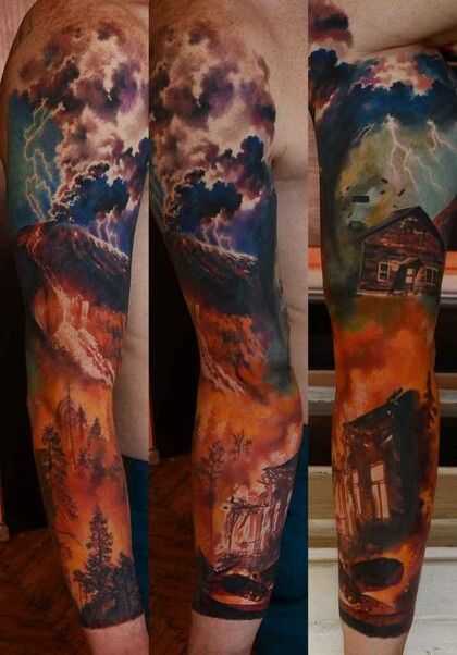 Idées de Tatouage #8160 Artiste tatoueur Den Yakovlev