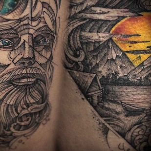 tatouage #8564 | Artiste tatoueur Anton Dertin