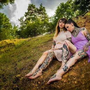 🔥 Photos sexy, portfolio de mannequin  #9417 Modèle de tatouage Makani Terror