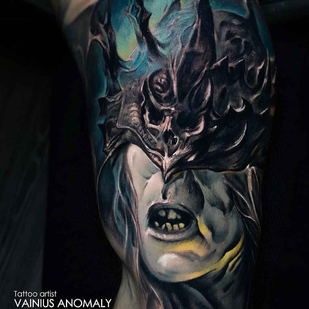tatouage #17409 | Artiste tatoueur Vainius Anomaly
