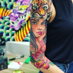 tatouage #29280 | Artiste tatoueur Leyla Azizova