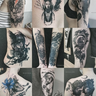 tatouage #38867 | Artiste tatoueur Anastasia Salem