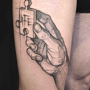 tatouage #10500 | Artiste tatoueur L'oiseau (Franck Solers)