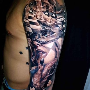 tatouage #18198 | Artiste tatoueur Benji Roketlauncha Ortega