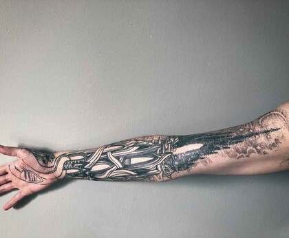 Idées de Tatouage #18958 Artiste tatoueur Noel'le Longhaul (Loone)