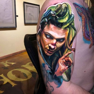 Couleur  tatouage #18936 | Artiste tatoueur Sergey Shanko