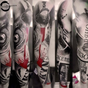 tatouage #18498 | Artiste tatoueur Smolaykin Andrey Aleksandrovich