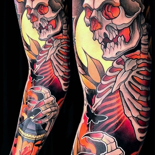 Couleur Néo-traditionnel tatouage #29550 | Artiste tatoueur Juan David Rendón