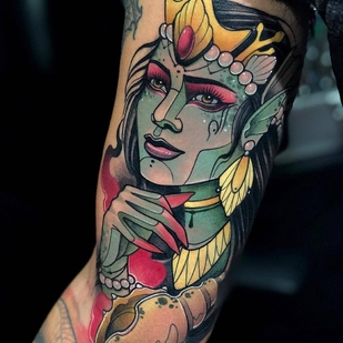 Couleur Néo-traditionnel tatouage #29533 | Artiste tatoueur Juan David Rendón