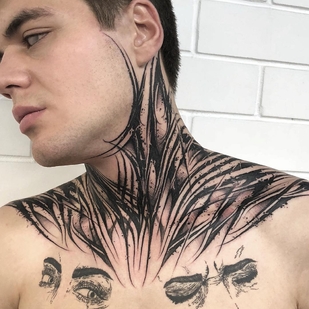 Noir  tatouage #29954 | Artiste tatoueur Stanislav Gromov