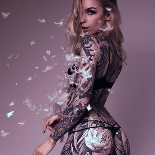 🔥 Photos sexy, portfolio de mannequin  #35808 Modèle de tatouage Lisa Kroiss