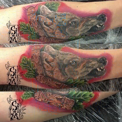Idées de Tatouage #39191 Artiste tatoueur Innokentiy Siam 