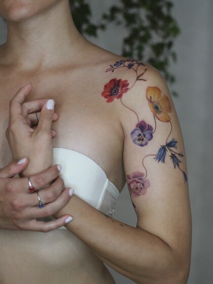 Idées de Tatouage # Artiste tatoueur Elena Fedchenko