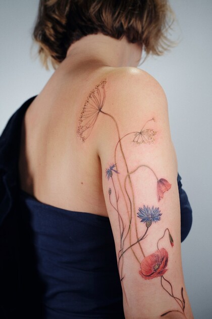 Idées de Tatouage # Artiste tatoueur Elena Fedchenko