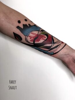 Abstract tattoo