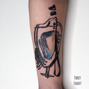 Homme Couleur Abstrait tatouage sur Avant-bras #53645 | Artiste tatoueur Harey Snaut