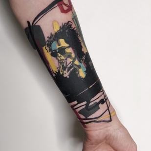 Femme Couleur Aquarelle tatouage sur Avant-bras #53649 | Artiste tatoueur Harey Snaut