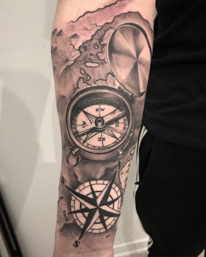 Idées de Tatouage #53971 Artiste tatoueur Gregory Pazdniakou 