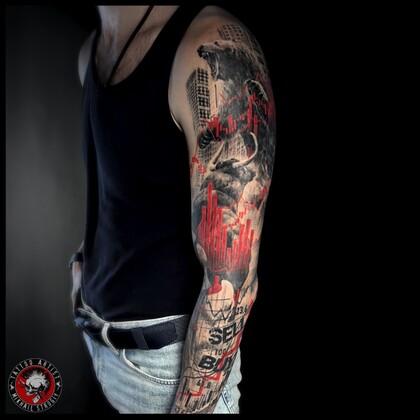 Idées de Tatouage #66239 Artiste tatoueur Mihail Strogiy